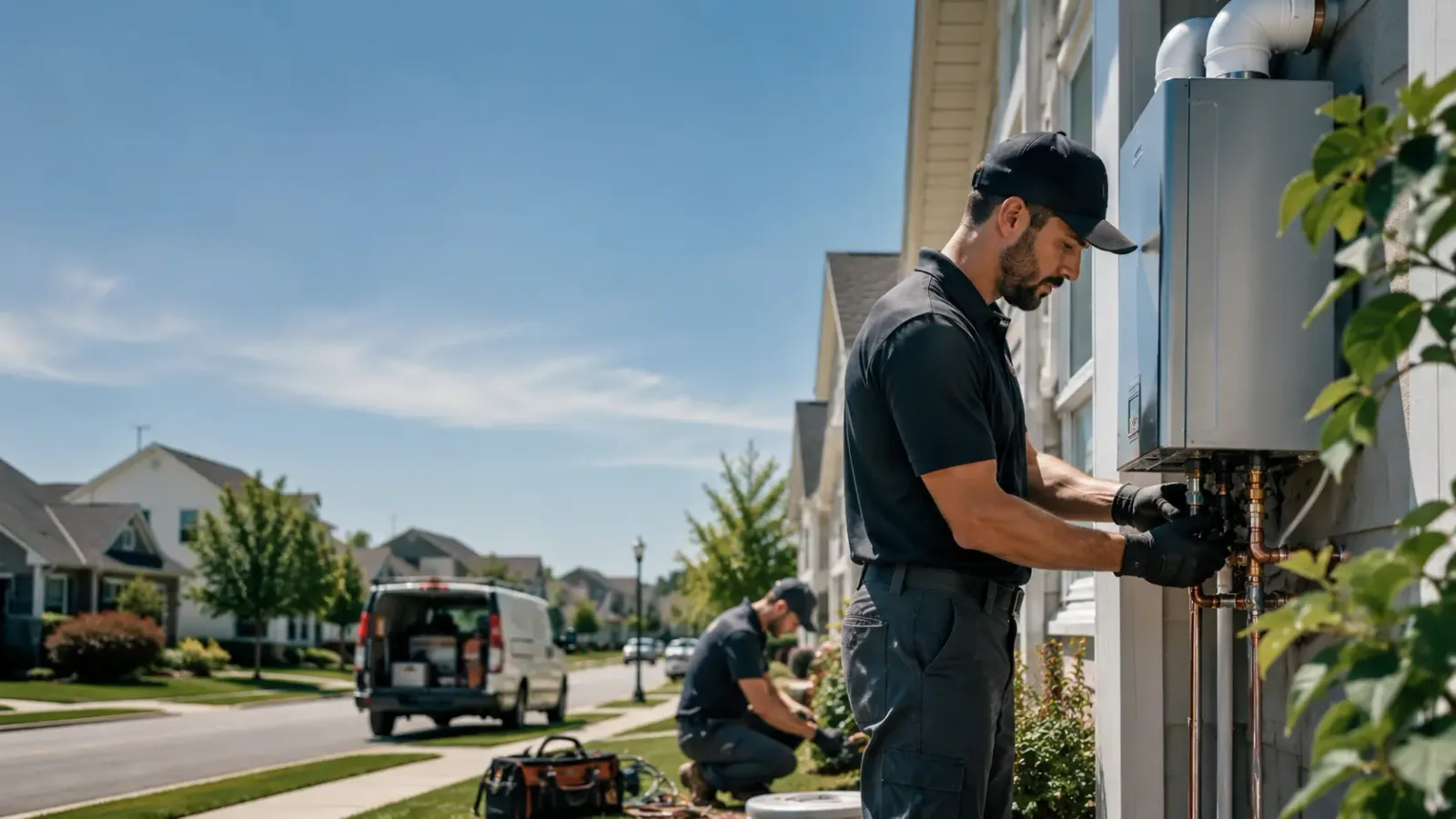 Tankless Water Heater Installation in Tokio, TX